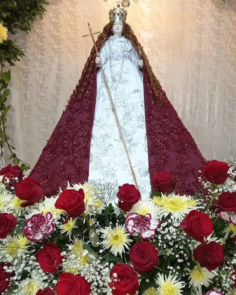 La Virgen Santa Elena es protectora espiritual de la ciudad de Santa Elena.