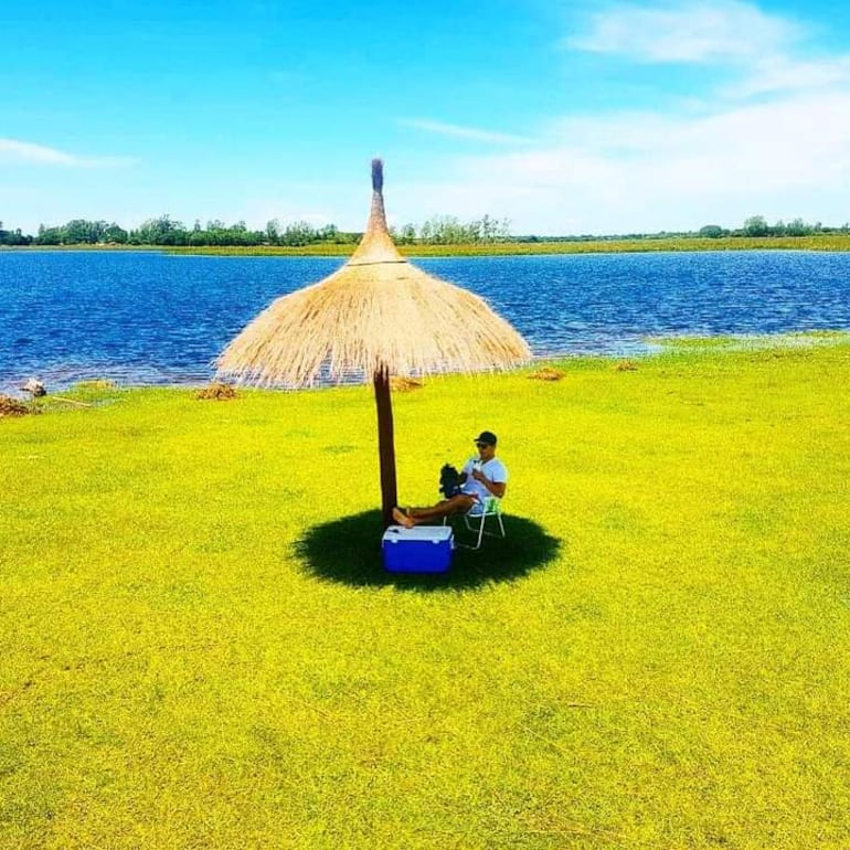 Laguna Maká,un lugar atractivo para disfrutar con la familia.