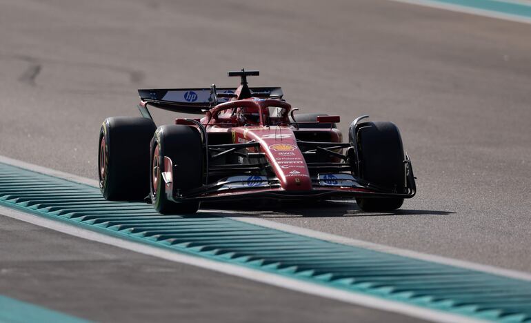 Charles Leclerc fue el mejor en los entrenamientos de la Fórmula 1 de cara al 2025