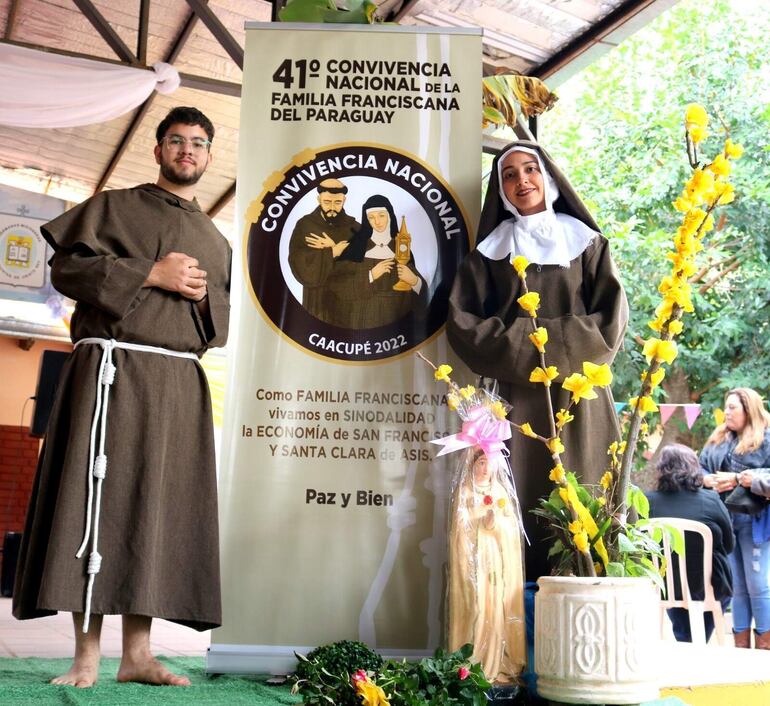 Participantes de la convivencia franciscana que se realizó el año pasado.