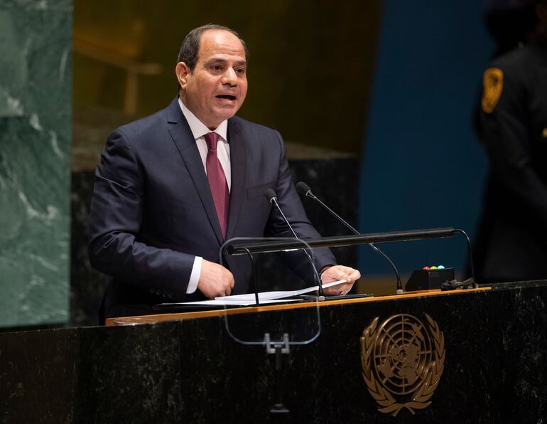 El presidente de Egipto, Abdel Fattah Al Sisi.