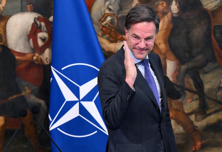 Mark Rutte, secretario general de la OTAN.