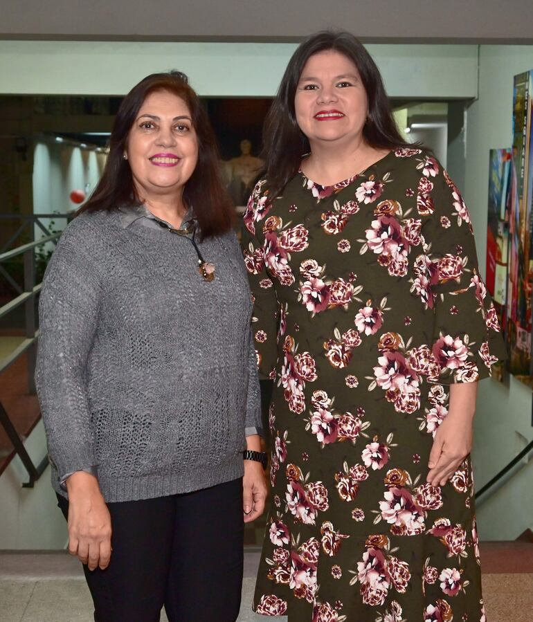 María Cristina Pappalardo y Claudia Martínez.