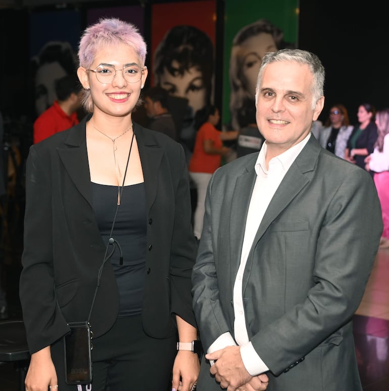 Sara Rodríguez y Fausto Guarneri.  