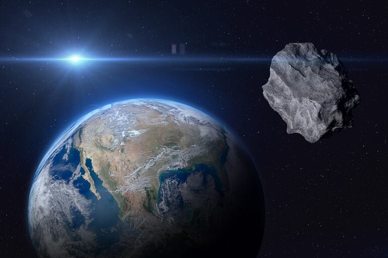 La RAE hizo una diferenciación entre los usos de “asteroide”, “meteoro”, “meteorito” y “bólido”. En la imagen se ve una foto ilustrativa de un asteroide.