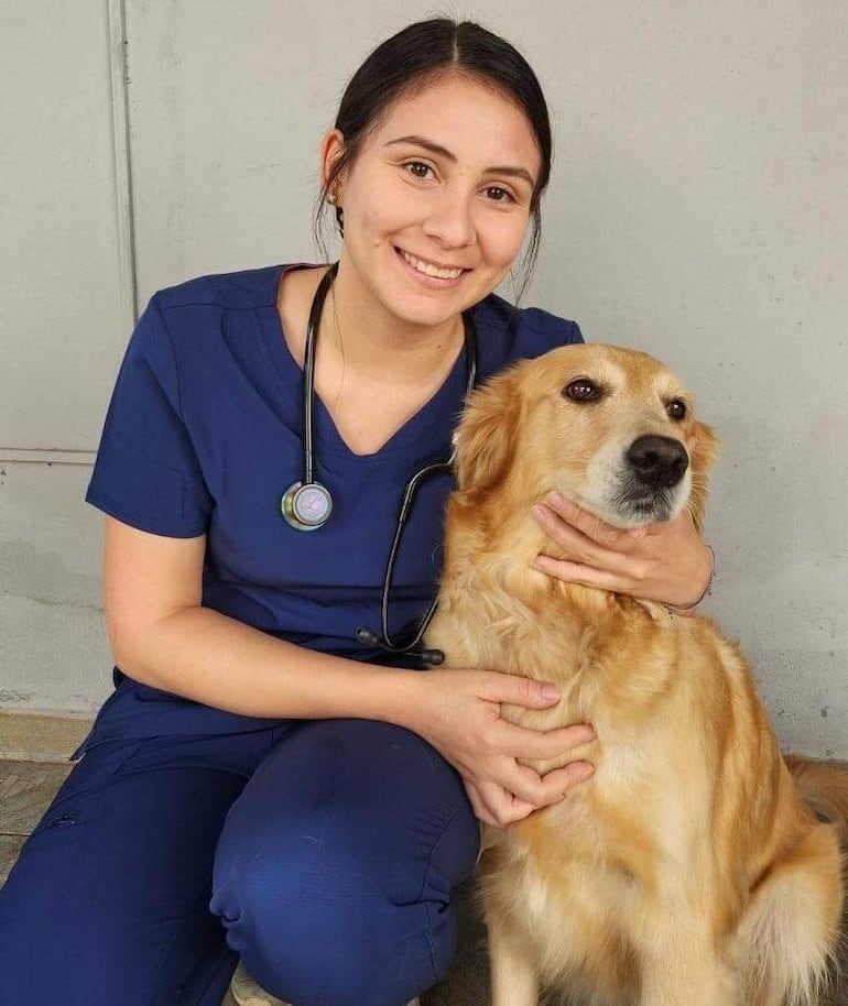 Rebecca Moreno, médica veterinaria.