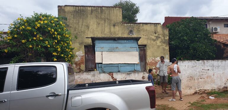 Sitio en donde fueron encontradas la madre y la hija.