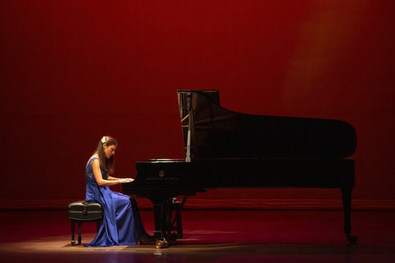 Chiara D'Odorico, pianista.