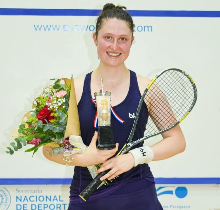 La colombiana Laura Tovar se llevó el título de la primera edición del Paraguay Open Squash.