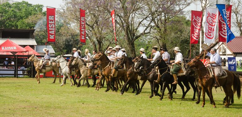 La exhibición ecuestre, durante la ultima edición de la Expo Misiones, toda esta clase de actividades se estará realizando durante la edición 2023.