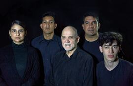 Gabriela Báez, Victor Leiva, Agustín Núñez, Koki Delvalle y Víctor Calcagno están a cargo de la obra "Añamemby", que sube a escena en Espacio E.