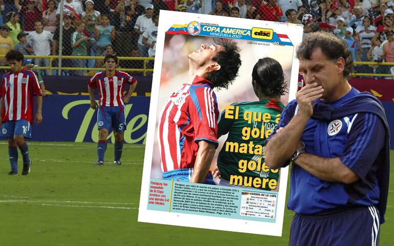 El antecedente de Paraguay jugando en el Monumental de Maturín fue en 2007.