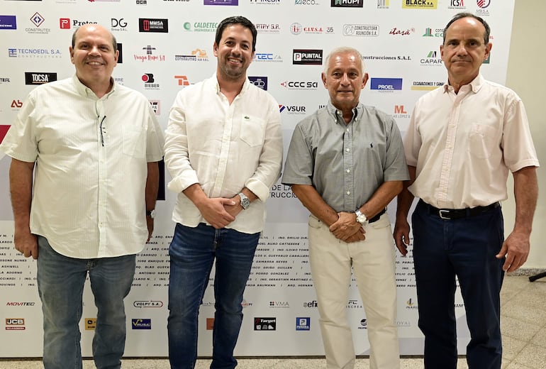 José Luis Heisecke, Guillermo Mas, Gustavo Masi y Jorge Regueiro.