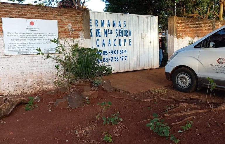 La víctima fue captada a través del supuesto convento Nuestra Señora de Caacupé ubicada en Minga Guazú.