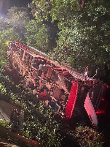 Fotos Accidente de estudiantes en brasil