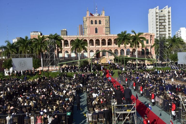 Palacio de López traspaso mando