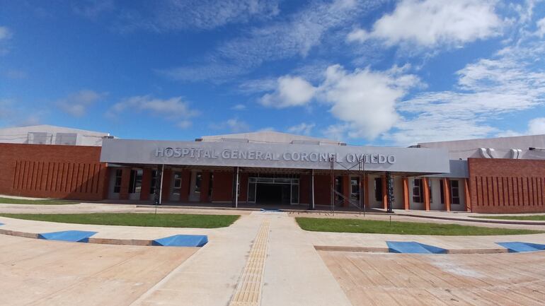 Hospital de Coronel Oviedo está en etapa de culminación.