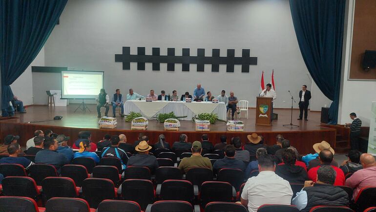 Productores y exportadores de banana se reunieron con autoridades  en Caaguazú.