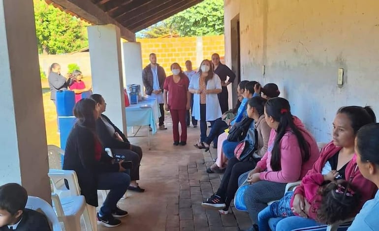 Los pacientes del hospital de Primero de marzo tambièn ya  finalizaron la campaña de vacunación.