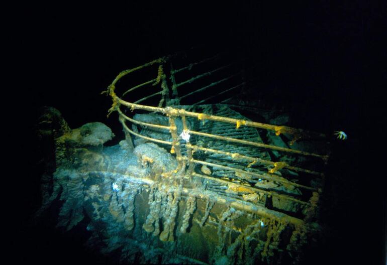 “Ruinas” no es una expresión adecuada para referirse a las partes que quedan de una nave hundida, como el Titanic.