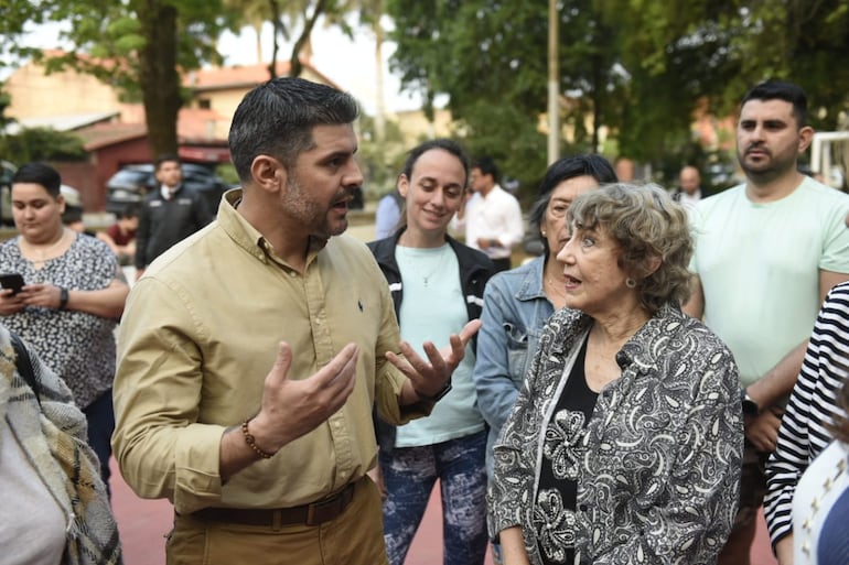 Óscar "Nenecho" Rodríguez(ANR- cartista), imputado intendente de Asunción.