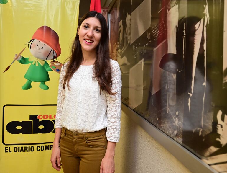 Chiara D'Odorico visitó ayer la redacción de ABC Color para ofrecer detalles sobre el concierto de esta noche.