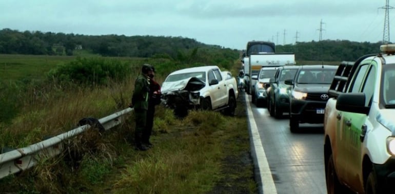 Muere familia paraguaya en accidente automovilístico en Corrientes