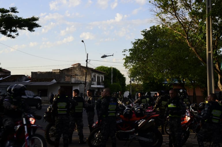 Operativo Veneratio en Tacumbú.