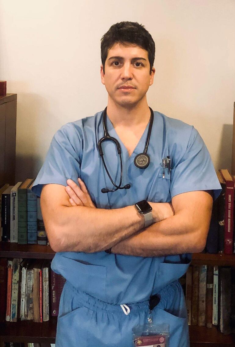 Jorge Duarte, veterinario.