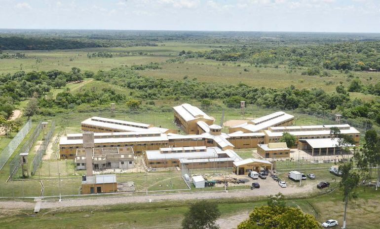 Vista aérea del Penal de Emboscada.