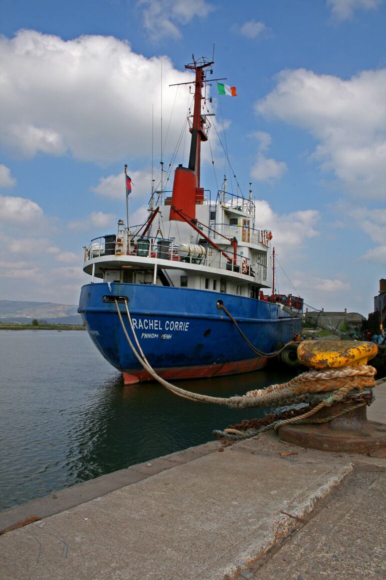 El barco Rachel Corrie, de la Flota de la Libertad, que navegó a Gaza para entregar ayuda humanitaria en 2010 (Wikimedia Commons).