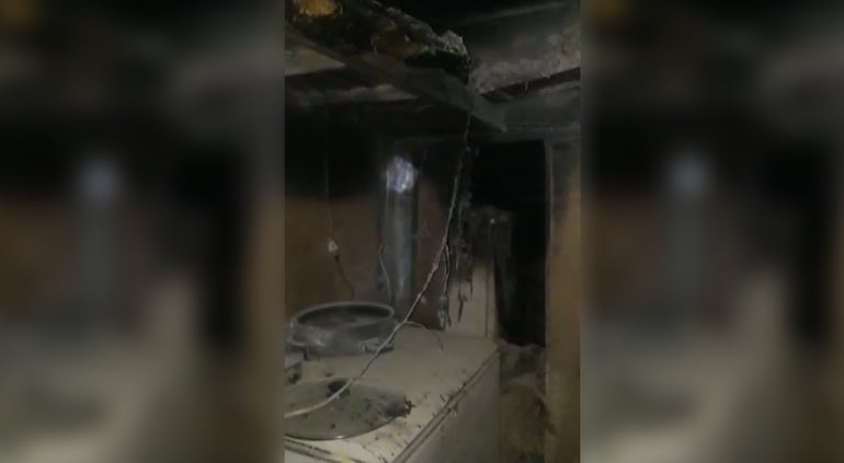 El "pequeño incendio" solo dejó daños materiales, según el director del penal.