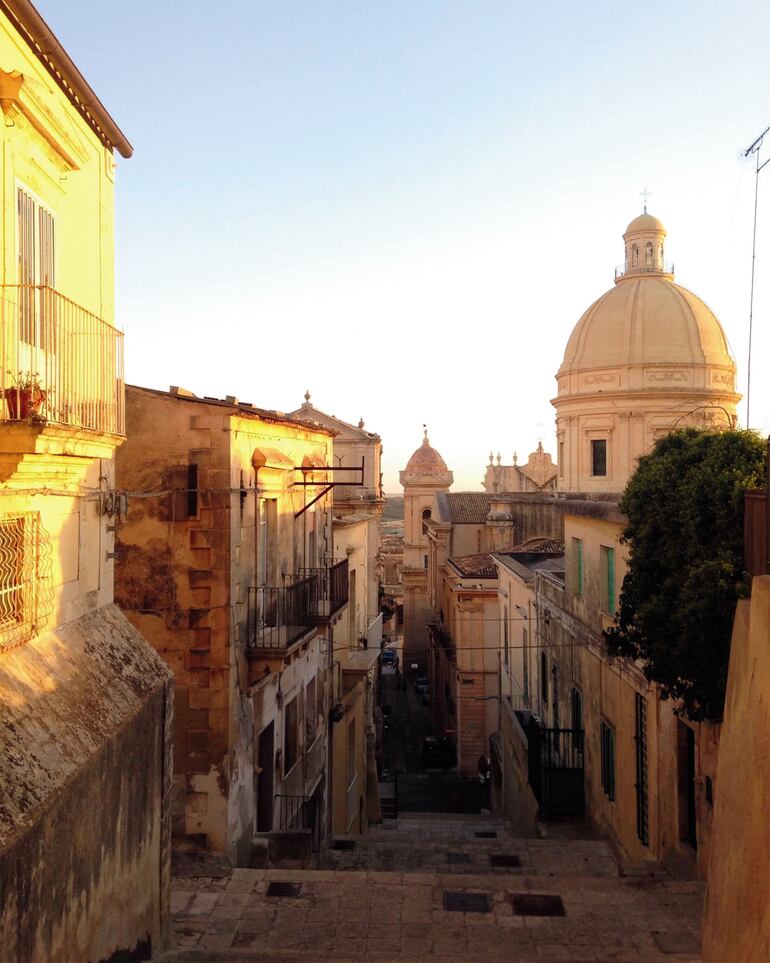 Centro histórico de Noto, patrimonio de la Humanidad.