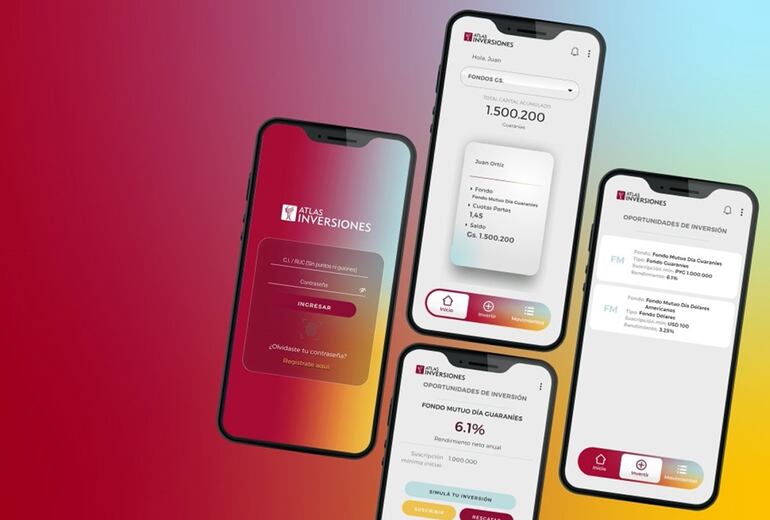 La app de Atlas Inversiones se presenta como una opción práctica y segura.