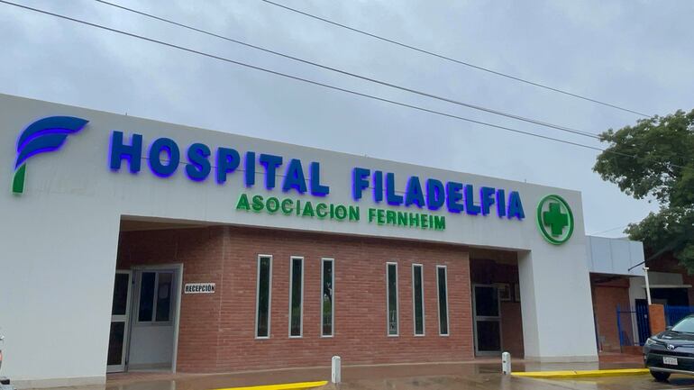 Fachada del Hospital de Filadelfia, en donde terminaron los cupos para atender a los asegurados locales. Actualmente solo en Neuland restan algunos cupos.