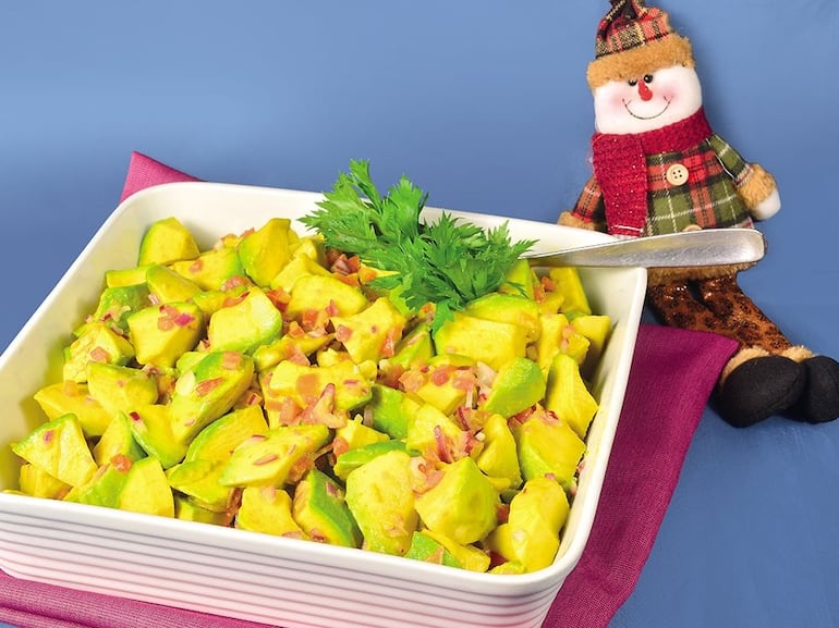 Ensalada de aguacate.