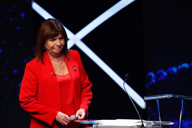 La presidenciable argentina, Patricia Bullrich. (EFE)