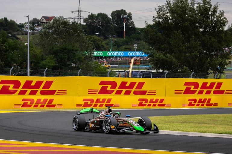 Joshua Duerksen va por la recuperación en el circuito de Spa-Francorchamps.