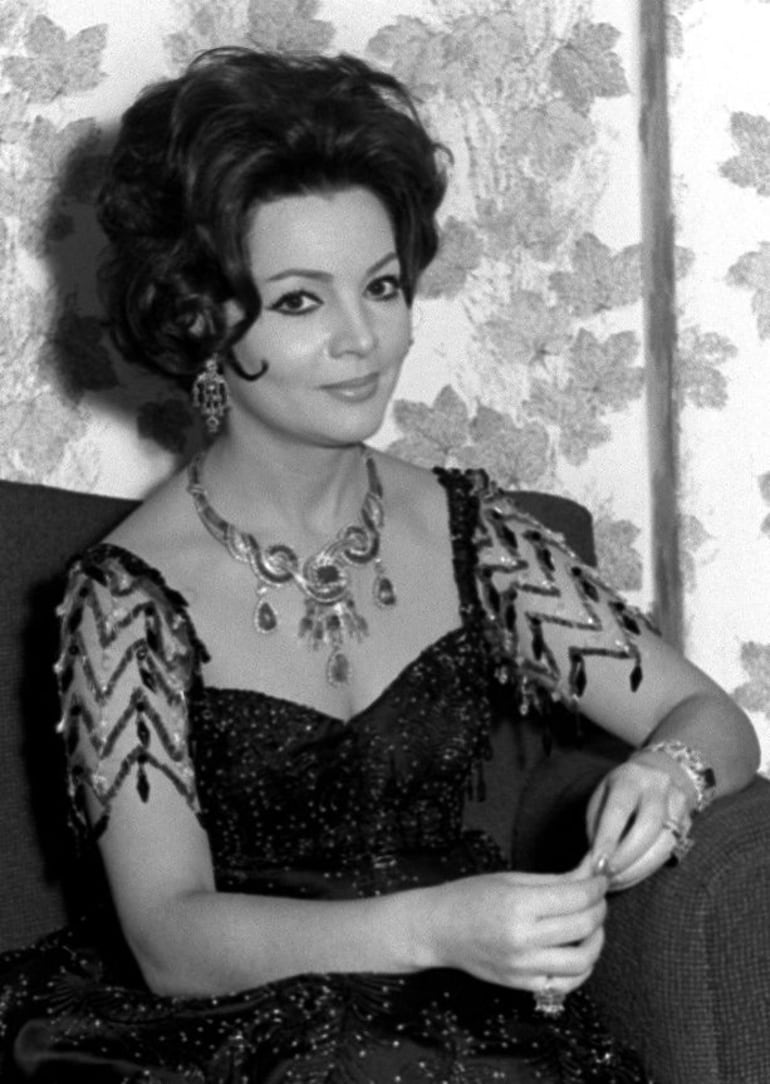 Sara Montiel, actriz española de los años 60. 