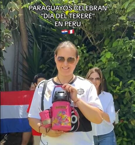 Paraguayos en Perú celebran el día del Tereré