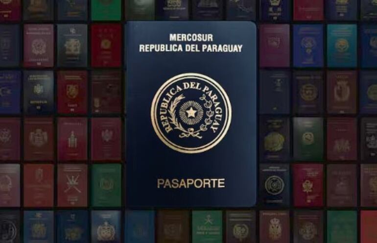 Pasaporte paraguayo.