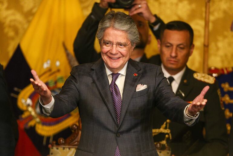 El presidente ecuatoriano, Guillermo Lasso.