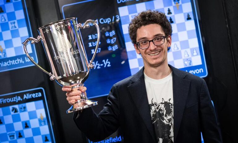 Fabiano Caruana, vencedor de la Copa Sinquefield y el Grand Chess Tour 2023 (Foto Lennart Ootes Copa Sinquefield 2023 - Grand Chess Tour).jpg