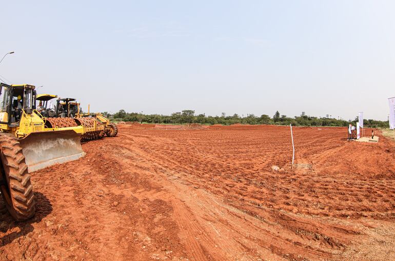 Zona donde en el futuro estará el Centro Acuático Olímpico. (gentileza).