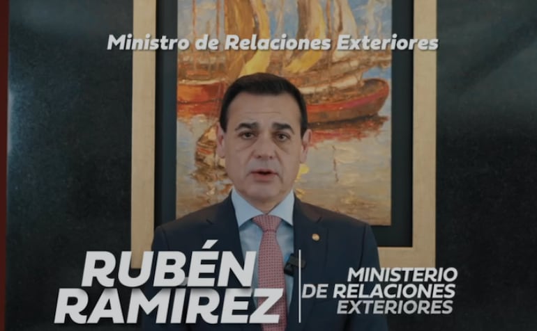 Rubén Ramírez Lezcano, designado ministro de Relaciones Exteriores por Santiago Peña.