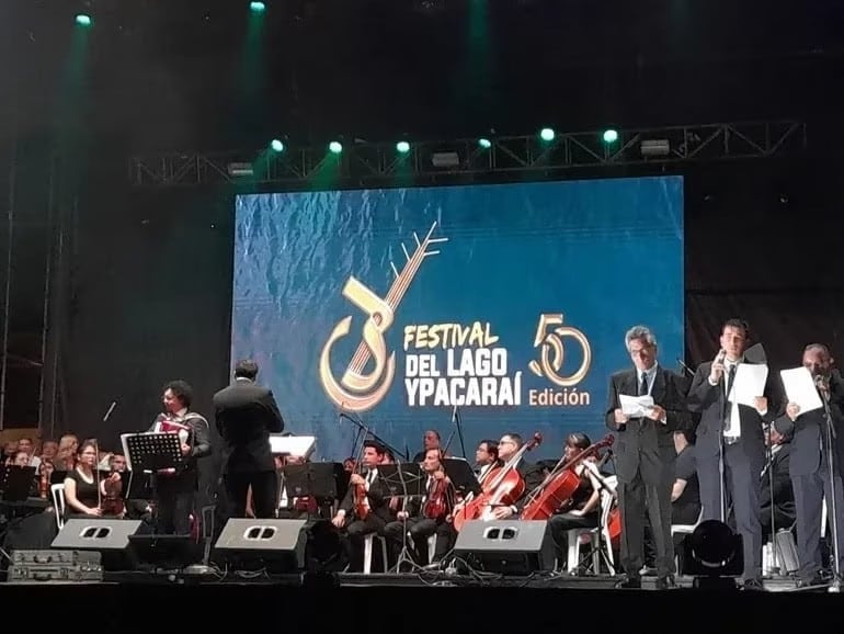 La noche central de Festival del Lago Ypacaraí será el 12 de octubre.