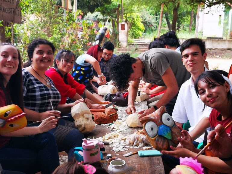 La Escuela Taller de Saberes Ancestrales, de Néstor Portillo, abrirá sus puertas a todo público este fin de semana.