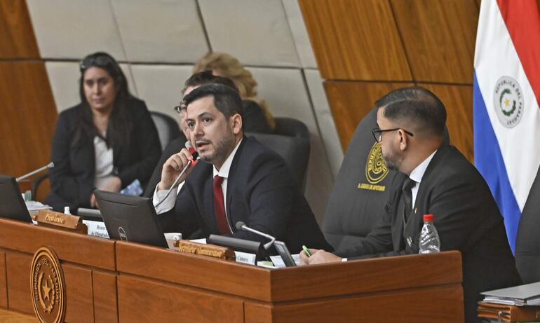 Presidente de la Cámara de Diputados, Raúl Latorre.