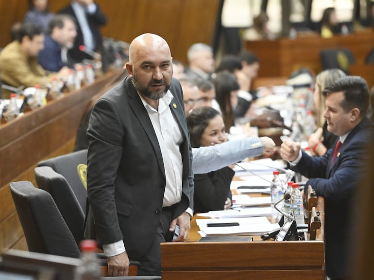 Senador Orlando Arévalo (ANR - cartista), presidente del Jurado de Enjuiciamiento de Magistrados (JEM).