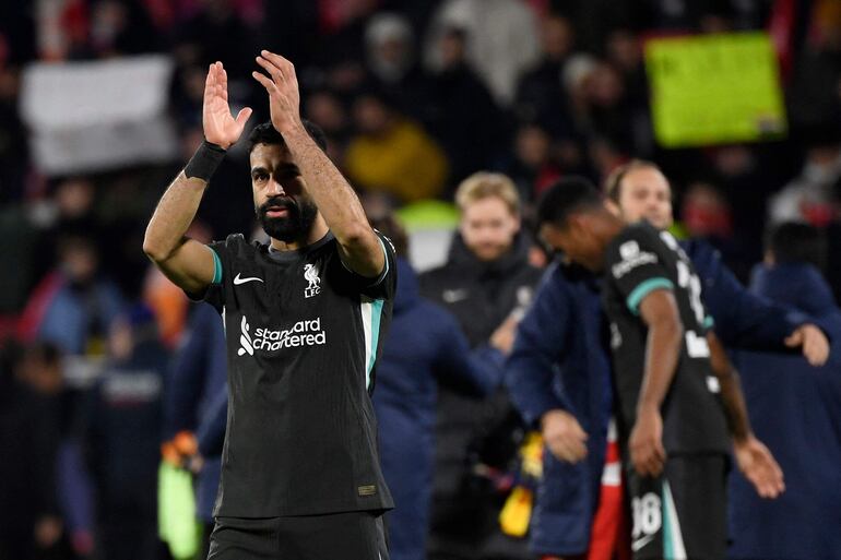 Mohamed Salah le dio la victoria al Liverpool